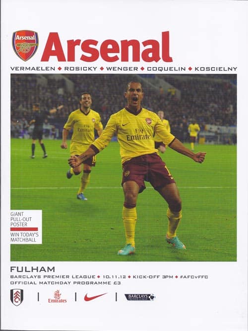 Arsenal FC v Fulham FC